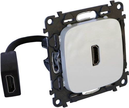 Розетка HDMI без рамки Legrand Valena Allure 1-м. слоновая кость фото Розетка HDMI без рамки Legrand Valena Allure 1-м. слоновая кость картинка